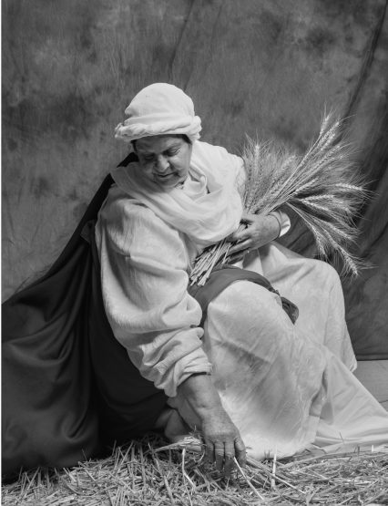 ענת רייס בדמות רות המואביה. צילום: צפריר ניר
