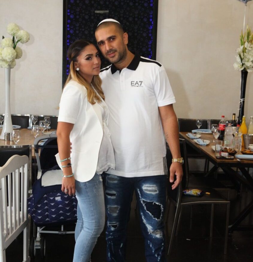 ישראל מלכה ז"ל ומאי מוריה. צילום באדיבות המשפחה