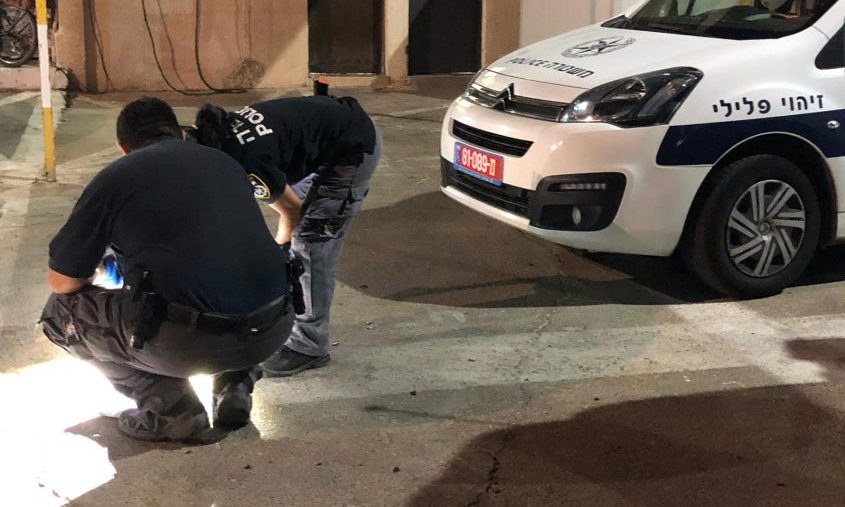 זירה. צילום ארכיון: דוברות המשטרה