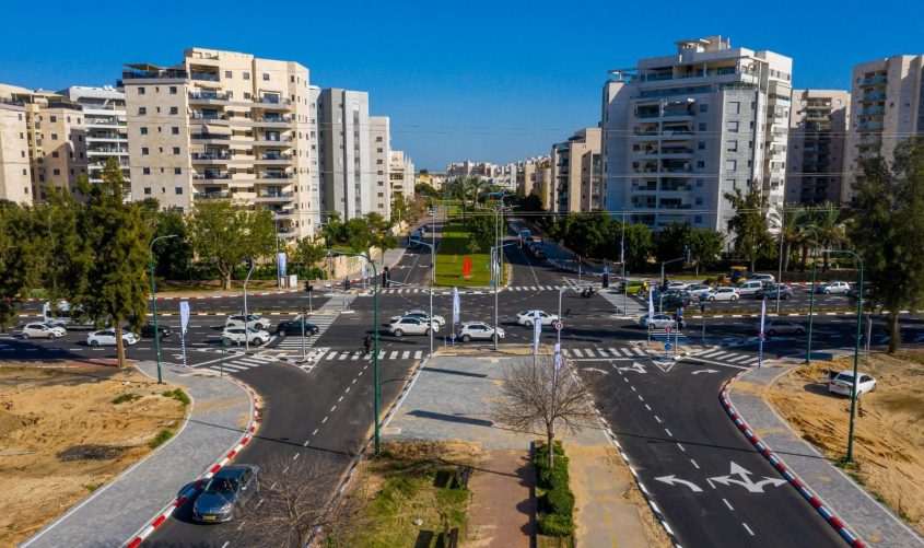 צומת צפניה-רבין. צילום: אדי ישראל