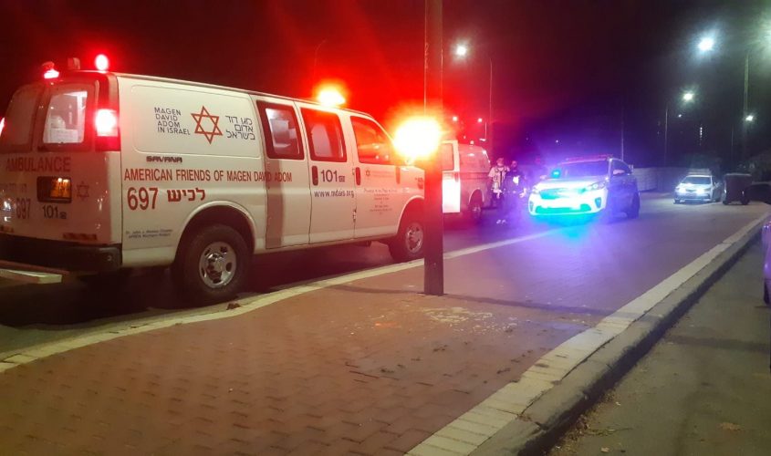 זירת האירוע צילום: אלירם משה
