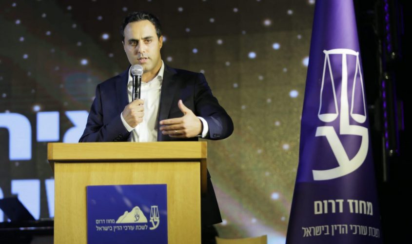 עו"ד אלעד דנוך. צילום: אוהד שביט