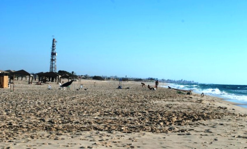 חוף זיקים. צילום: אלירם משה