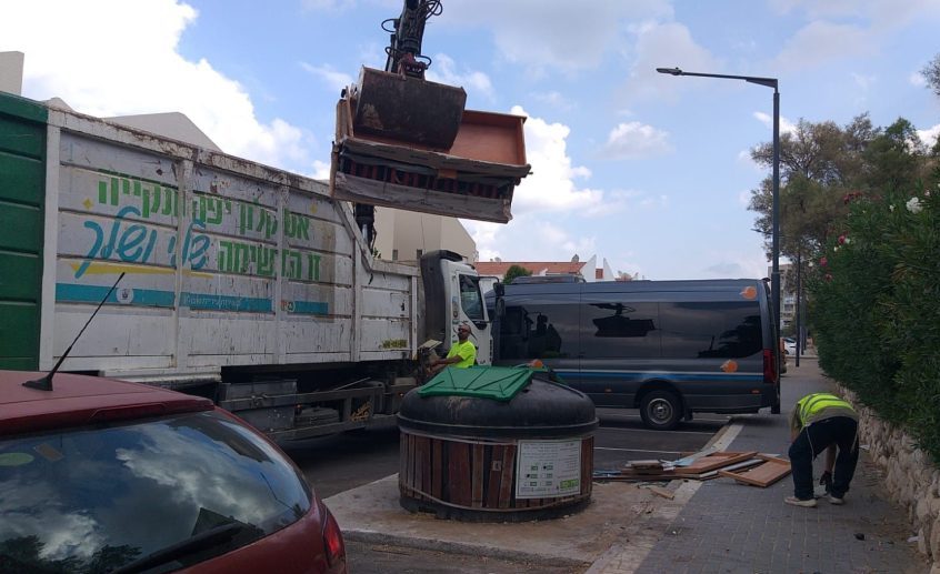 באשקלון שומרים על עיר נקייה