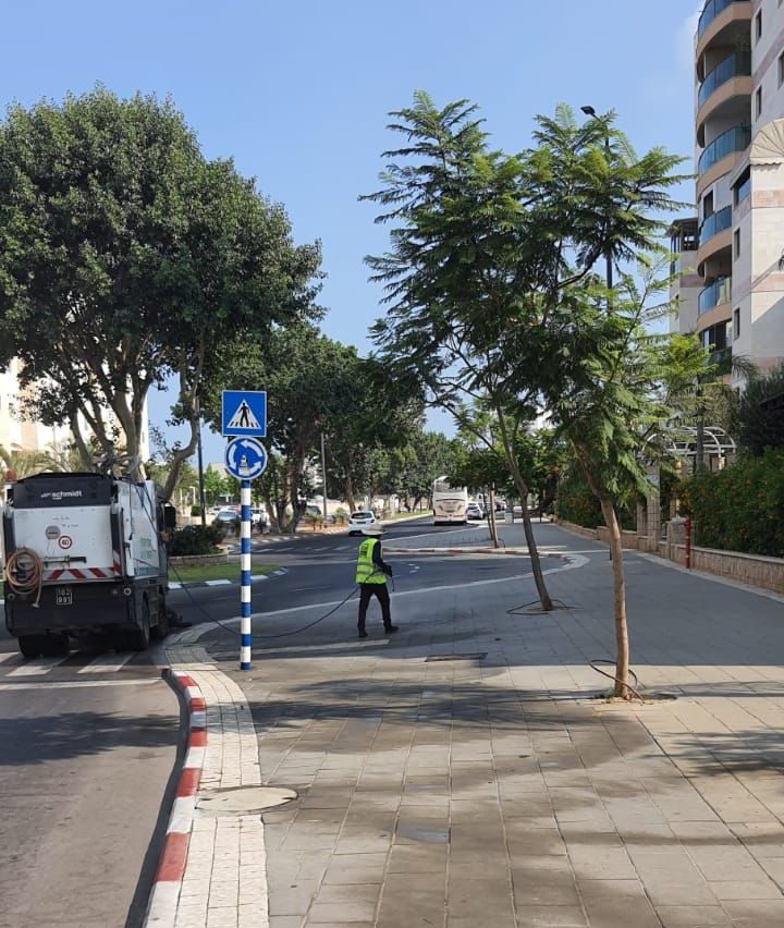 באשקלון שומרים על עיר נקייה