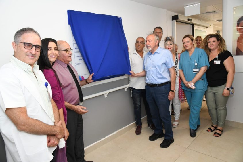 חניכת חדרי הלידה החדשים בבה"ח ברזילי. צילום: דוד אביעוז, צילום רפואי ברזילי