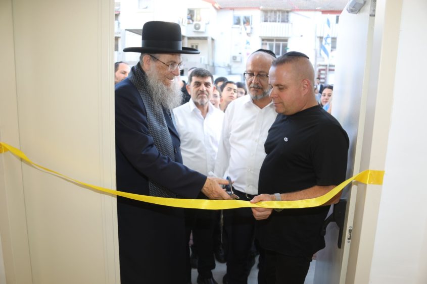 חניכת הספריה החדשה לציבור הדתי - חרדי. פוטו יוסי את עוזי בע"מ