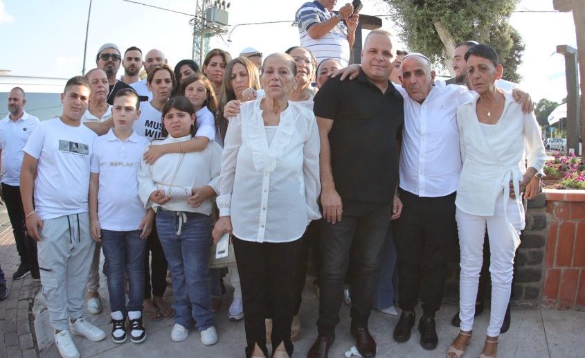 טקס חניכת הכיכר ע"ש יעקב יעקבי. צילום: אלדד עובדיה