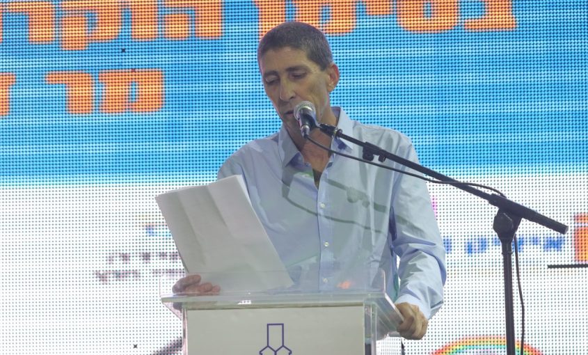 דידי ימין. צילום: אלדד עובדיה, דוברות ארגון הקבלנים סניף אשקלון