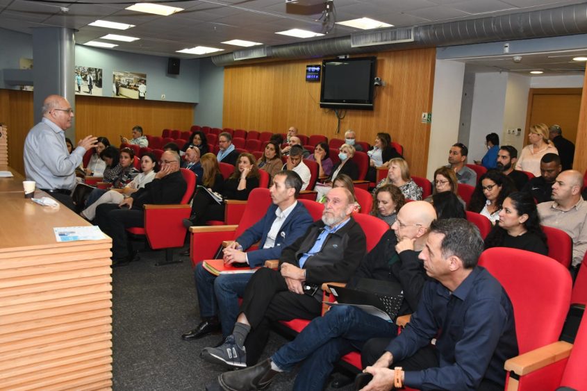 תרגיל התקפת סייבר בבה"ח ברזילי. צילום: המרכז הרפואי ברזילי