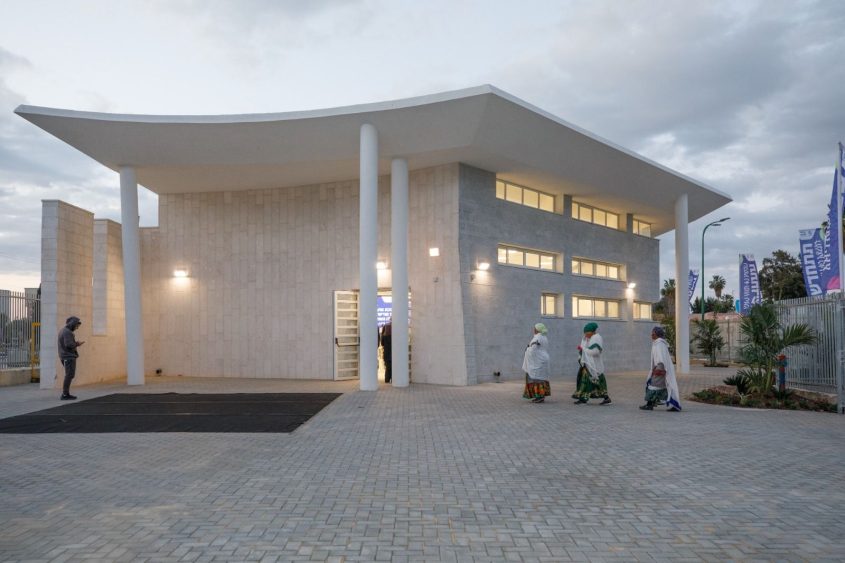 מרכז המורשת והמועדון של הקהילה האתיופית באשקלון. צילום: סיון מטודי