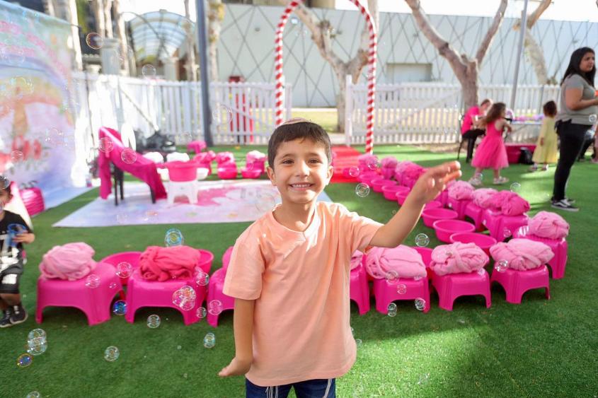 יום הולדת ראשונה במתחם. צילום: אלדד עובדיה