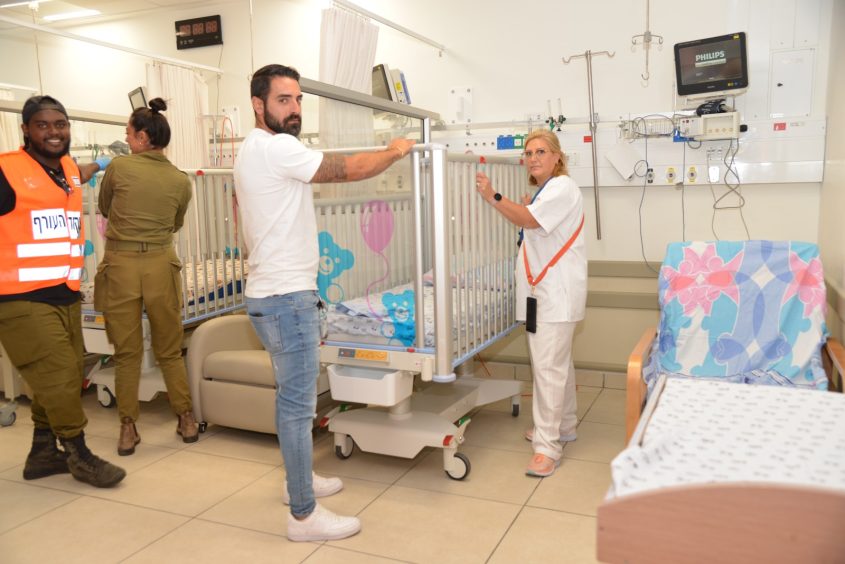 מחלקות בית החולים חוזרות לשגרה. צילום: צילום רפואי / דוברות ברזילי