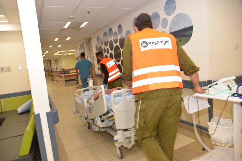 מחלקות בית החולים חוזרות לשגרה. צילום: צילום רפואי / דוברות ברזילי