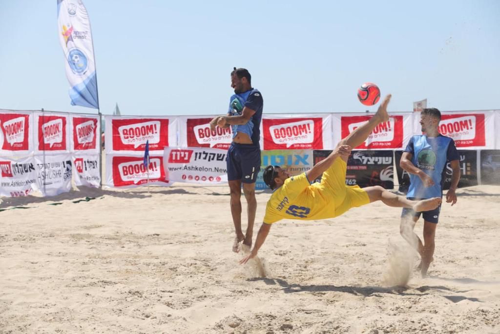 ליגת כדורגל חופים 2023. צילום: אלדד עובדיה
