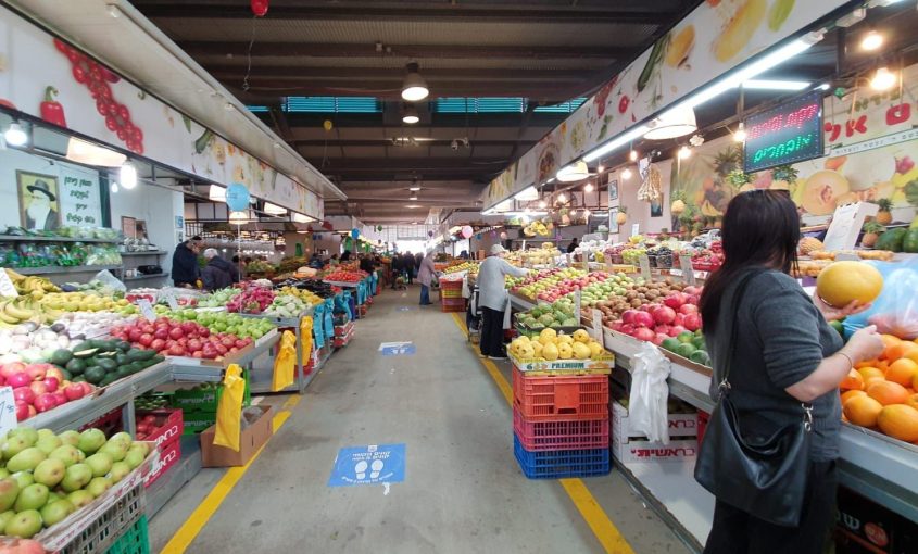 השוק העירוני באשקלון. צילום: דוברות עיריית אשקלון