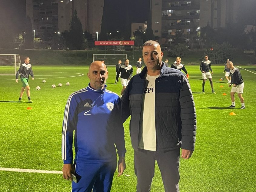 מתי חג'ג' באיצטדיון בקרית מלאכי