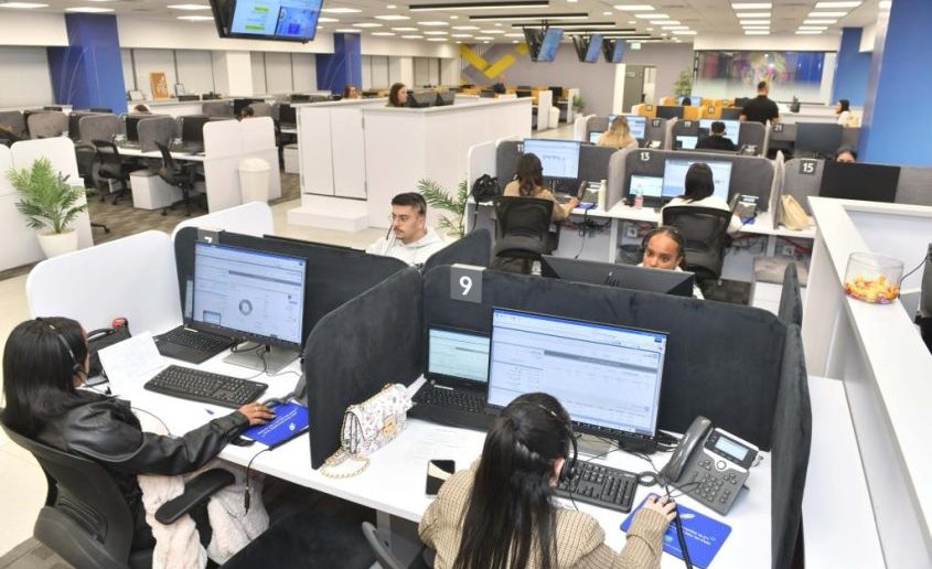 מרכז השירות החדש של בנק לאומי באשקלון