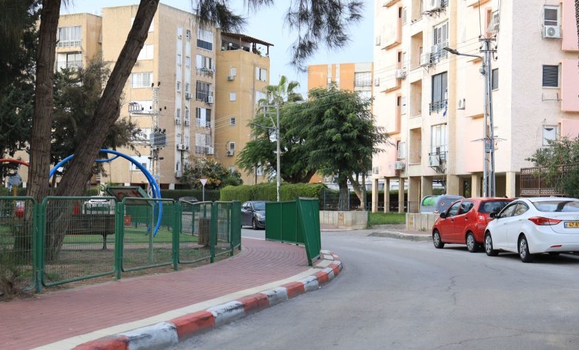 סמטת איילון בברנע לקראת שדרוג. צילום: אלדד עובדיה