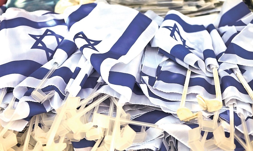 דגל ישראל. צילום: תומר אפלבאום