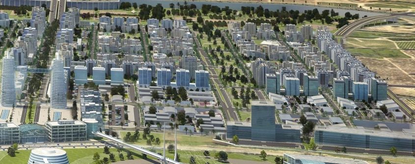 אזור התעשייה הטכנולוגי בעיר היין. הדמיה אלי ארמון