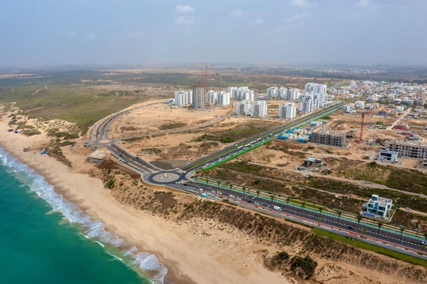 השלמת טיילת כביש 3. צילום אדי שראל