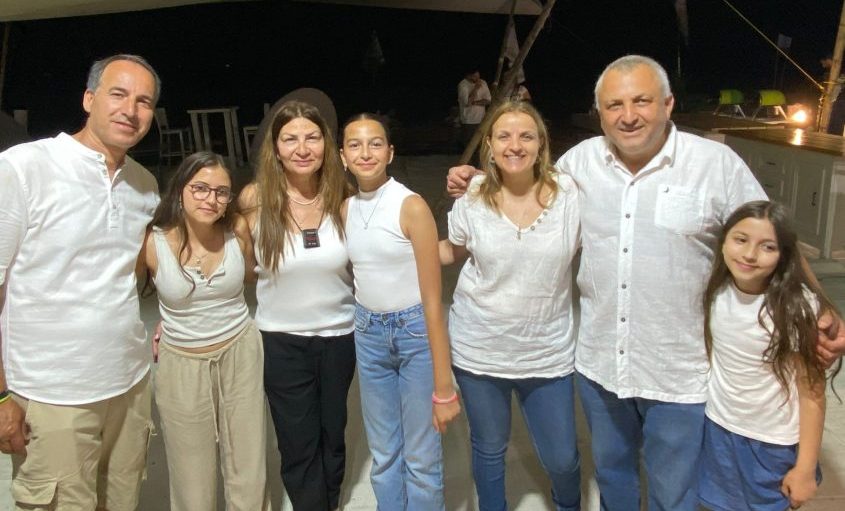 משפחתה של סיון ז"ל במסיבת השחרור שערכו לכבודה.