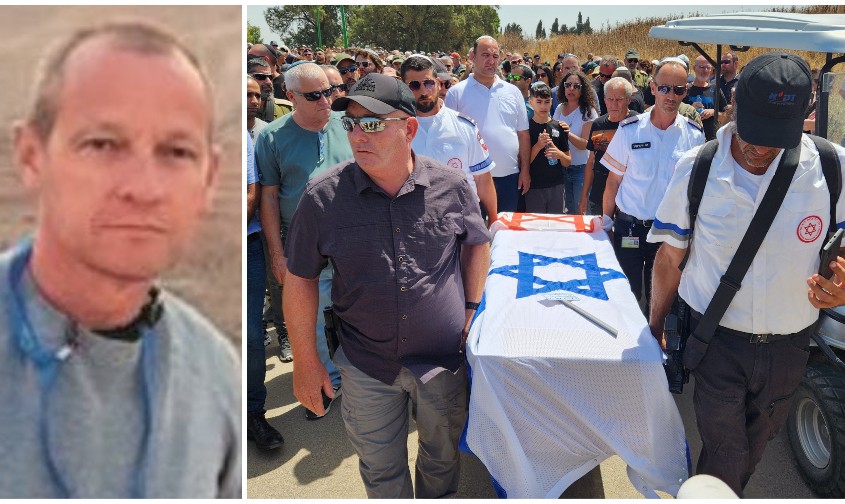 הלוויתו של מישל ניסנבאום ז"ל