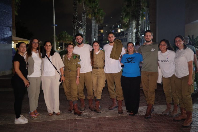 סיירת הורים וחיילי פרק משימה. צילום: אלדד עובדיה