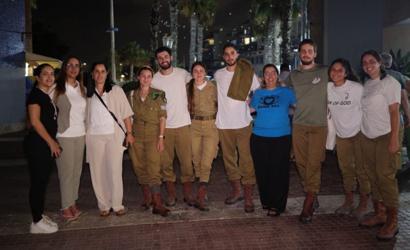 סיירת הורים וחיילי פרק משימה. צילום: אלדד עובדיה
