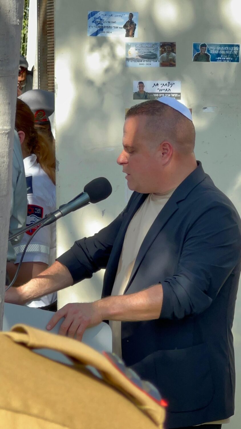 תומר גלאם מספיד. צילום: אלדד עובדיה