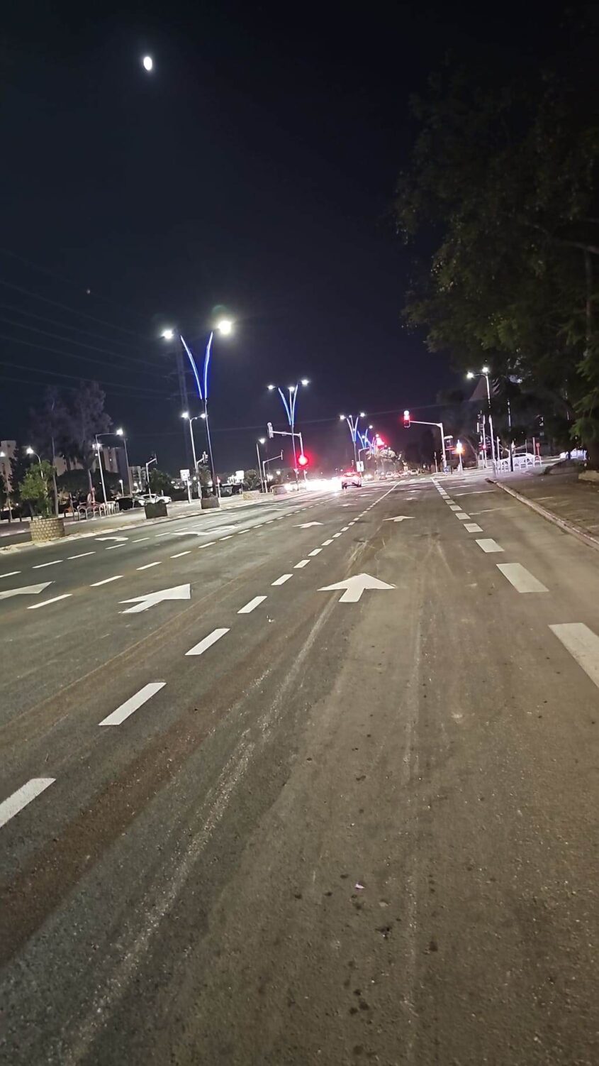 כביש יצחק רבין. צילום: תאגיד המים