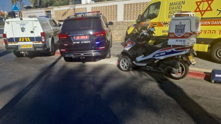 הכוחות בזירה. צילום: זק"א
