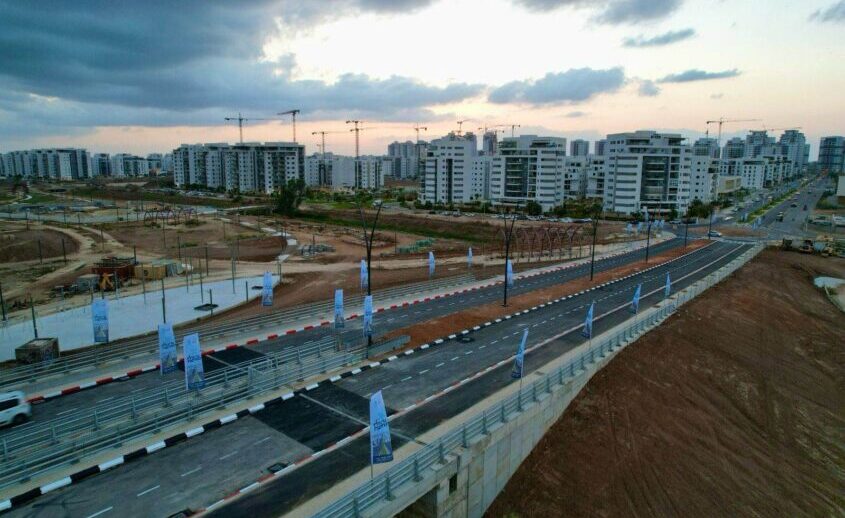 חניכת גשר האמפורות. צילום: אלדד עובדיה
