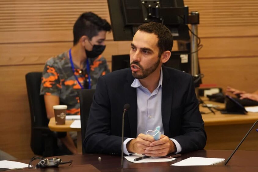 יוגב גרדוס. צילום: דני שם טוב, דוברות הכנסת