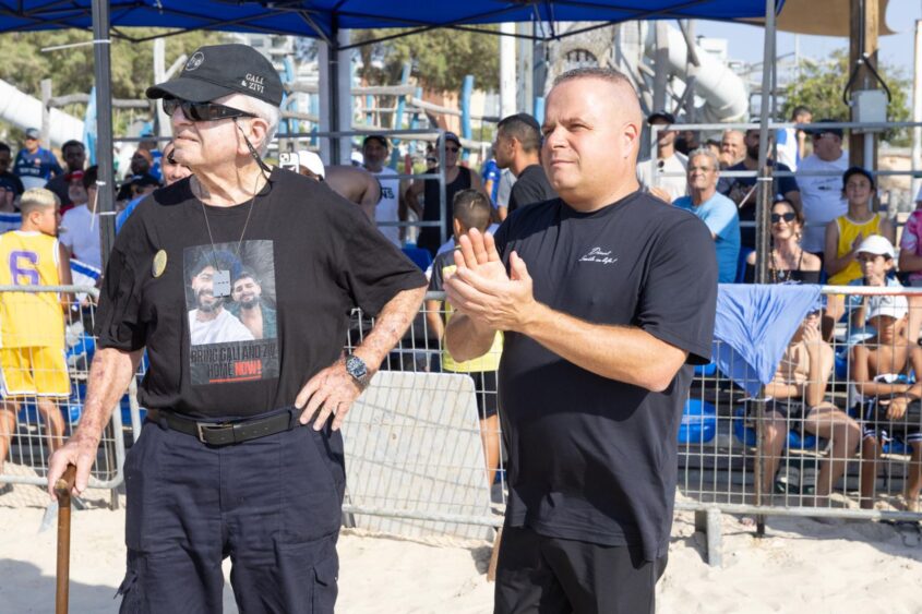 תומר גלאם וגד סובול. צילום: סיון מטודי