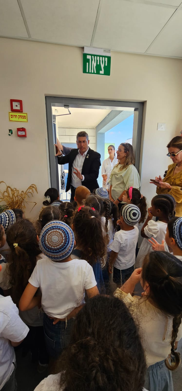 פתיחת שנה"ל בשפיר. צילום: דוברות שפיר
