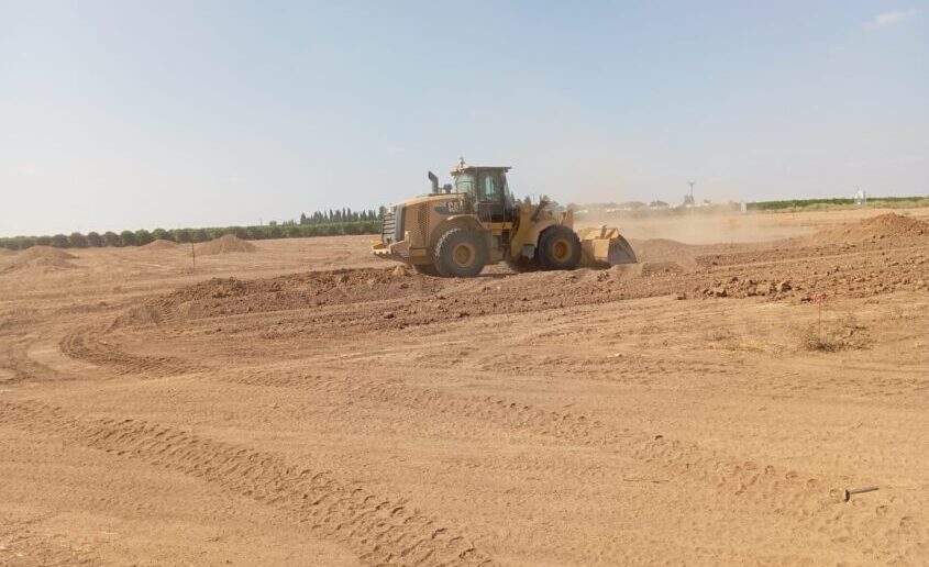 הקמת פארק תעסוקה במועצה אזורית יואב. צילום: המועצה האזורית יואב
