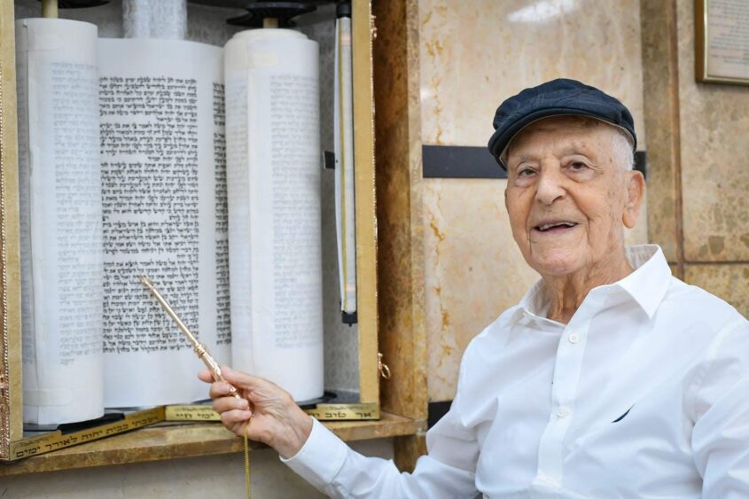 ויקטור גביזון ז"ל. צילום: אלמוג סוגבקר