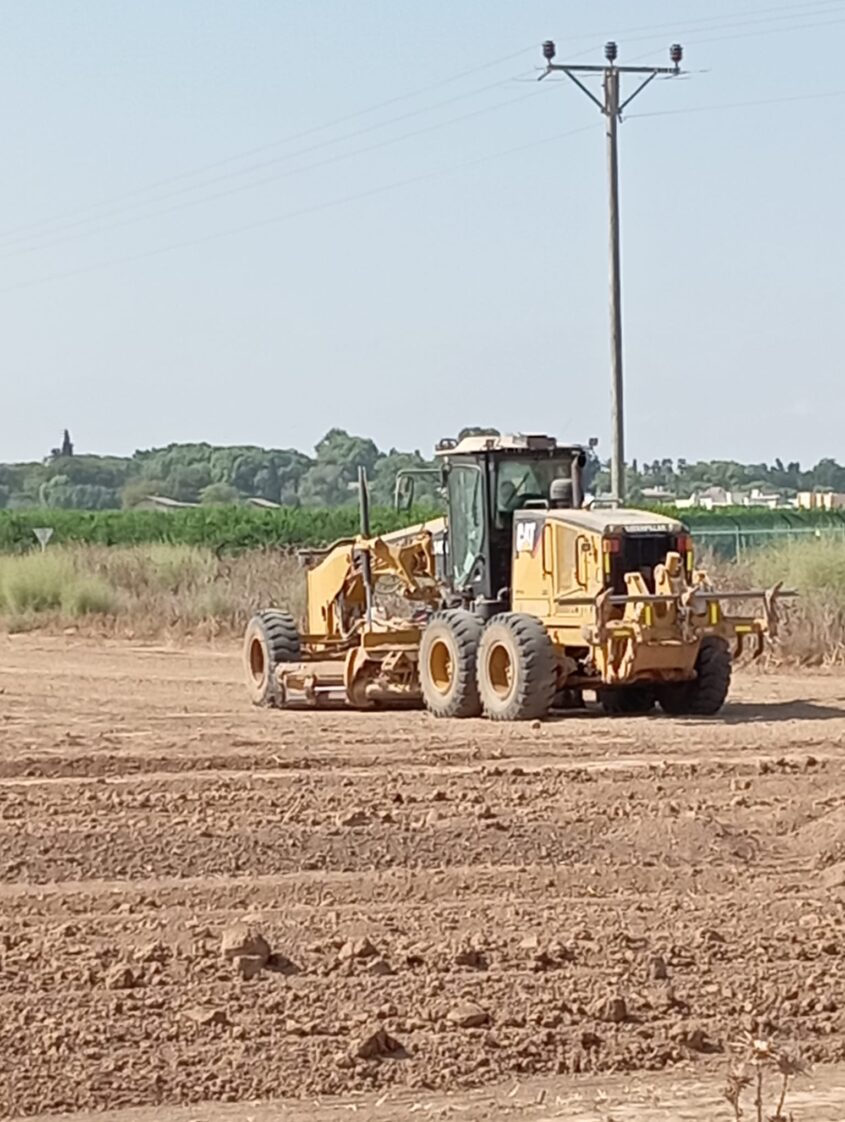 הקמת פארק תעסוקה במועצה אזורית יואב. צילום: המועצה האזורית יואב
