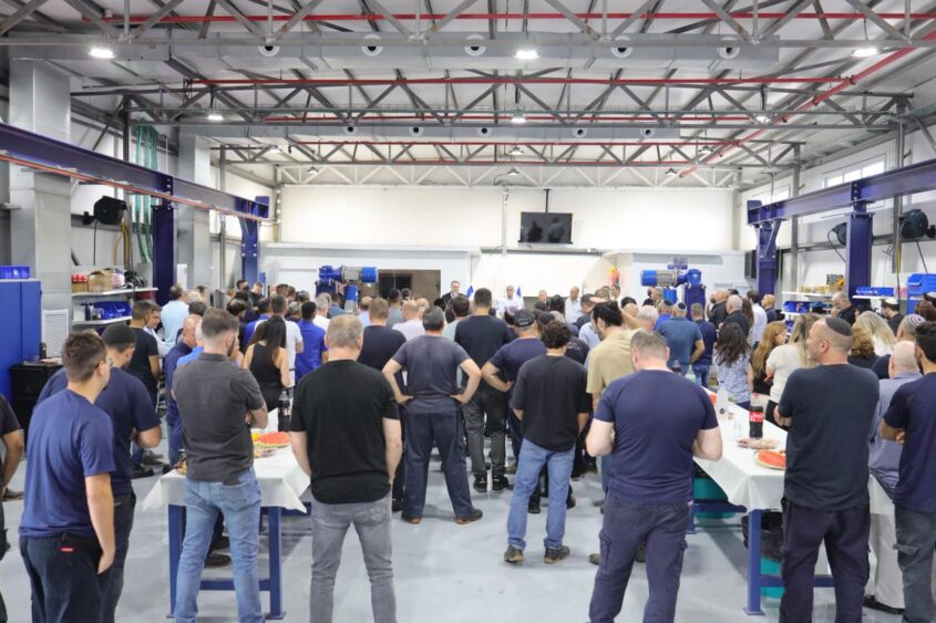 חנוכת האגף החדש במפעל עשות. צילום: אלדד עובדיה