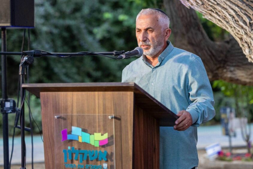 טקס זיכרון שנתיים לשבעה באוקטובר. צילום: סיון מטודי ואלדד עובדיה