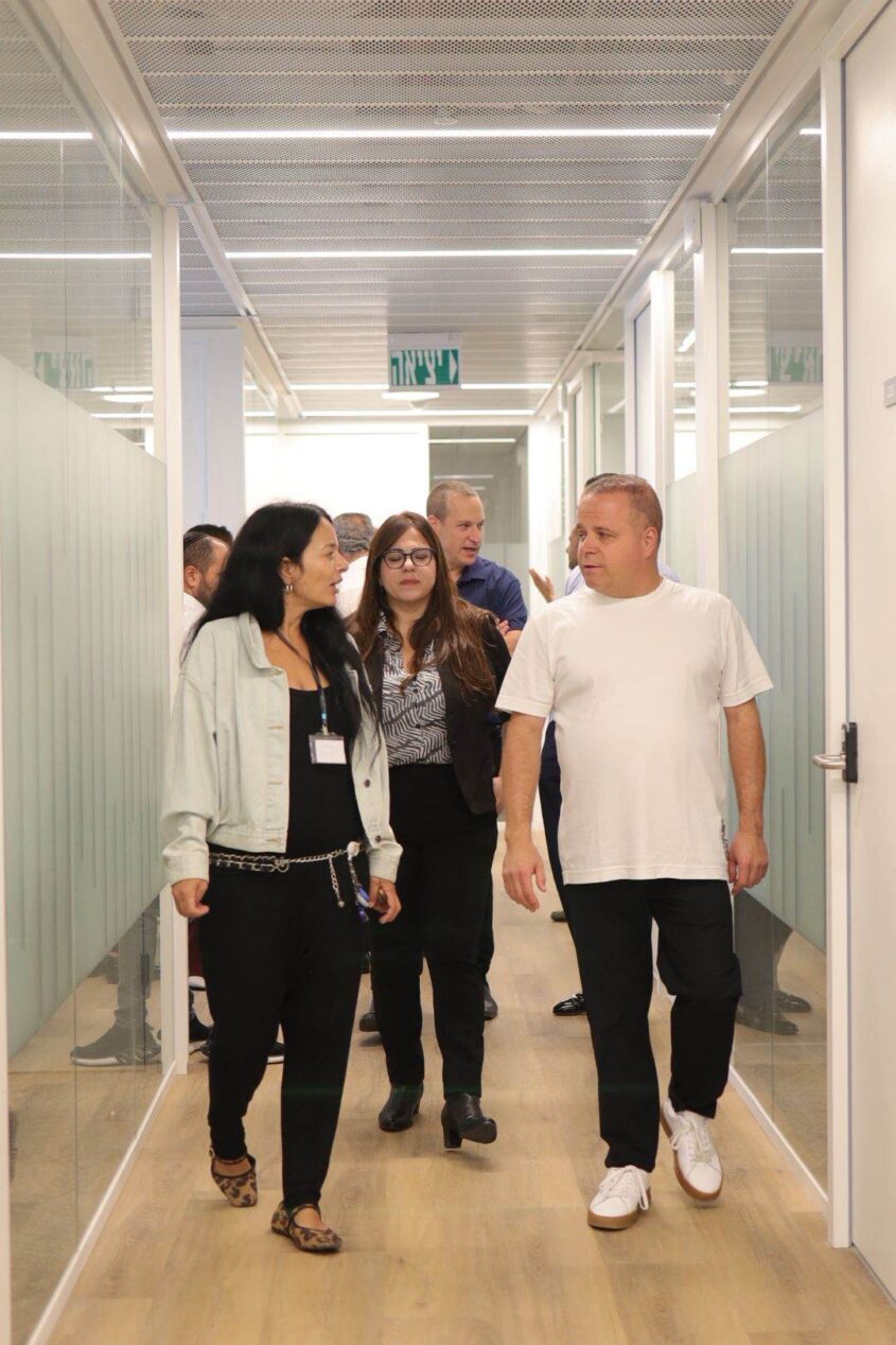 המתחם החדש של Regus באשקלון. צילום: אלדד עובדיה