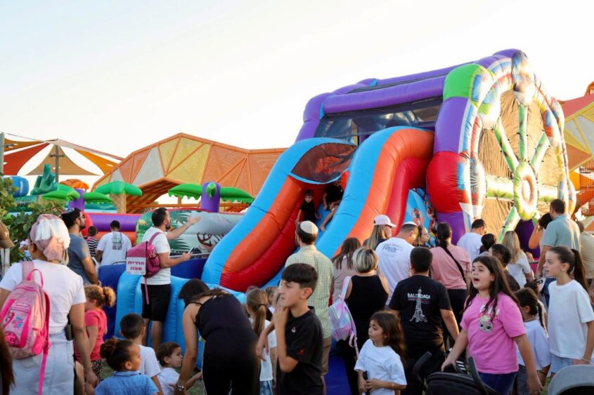 השקת מתחם האריה. צילום: אלדד עובדיה