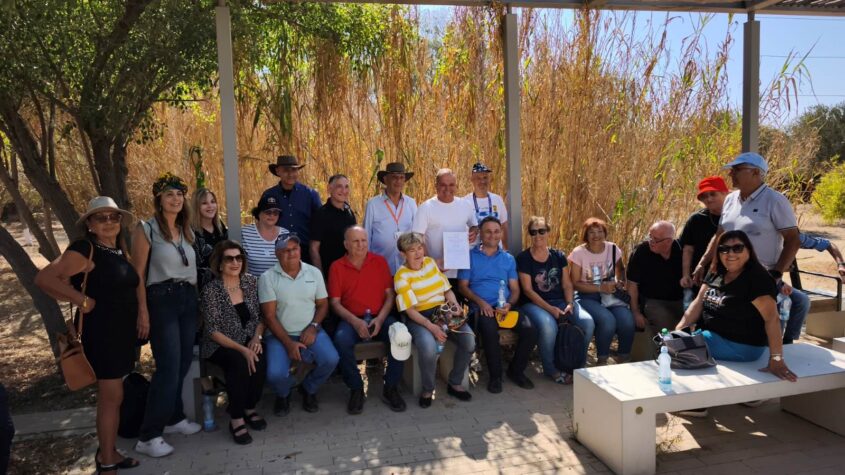 סיור לסוכני תיירות באשקלון. צילום: עיריית אשקלון