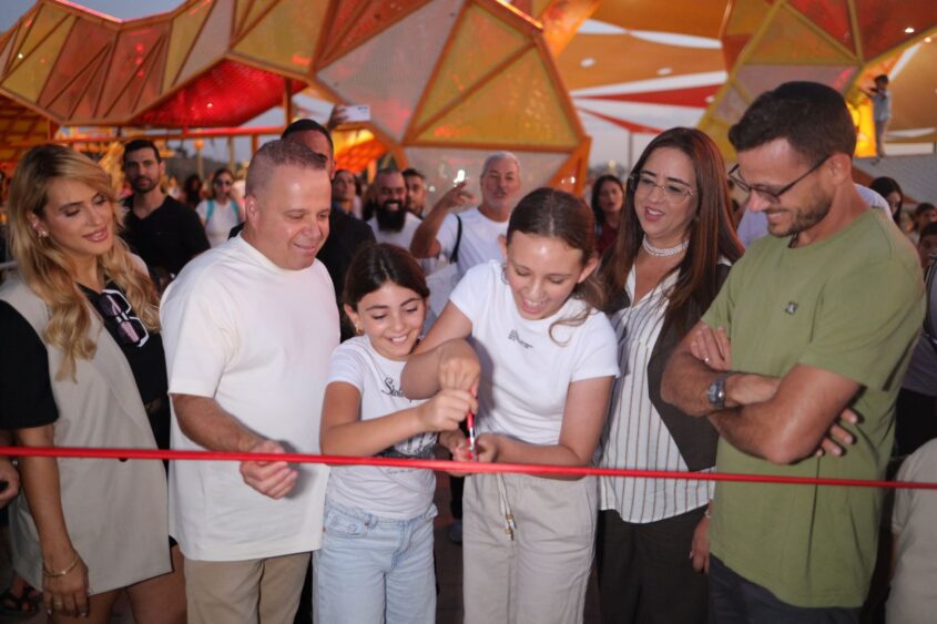 השקת מתחם האריה. צילום: אלדד עובדיה