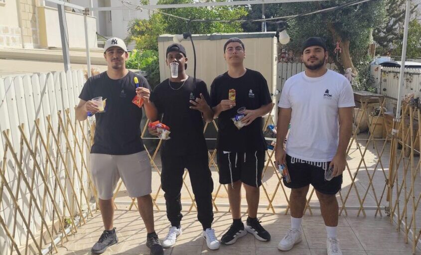 תלמידי אמית טכנולוגי אשקלון. צילום: דוברות אמית