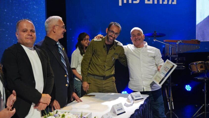 טקס יקירי העיר. צילום: אחי בנאי
