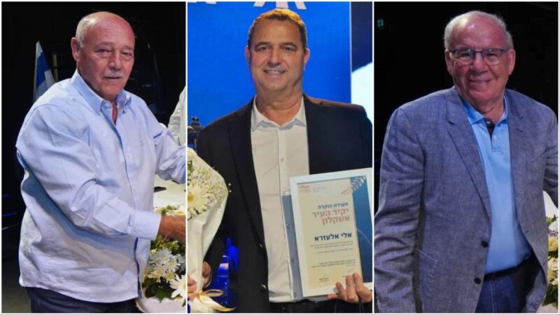 יוסי דהן, אלי אלעזרא, יצחק אקריש. צילום: אחי בנאי