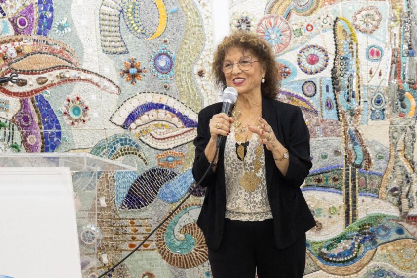 תערוכת מוזאיקה. צילום: סיון מטודי